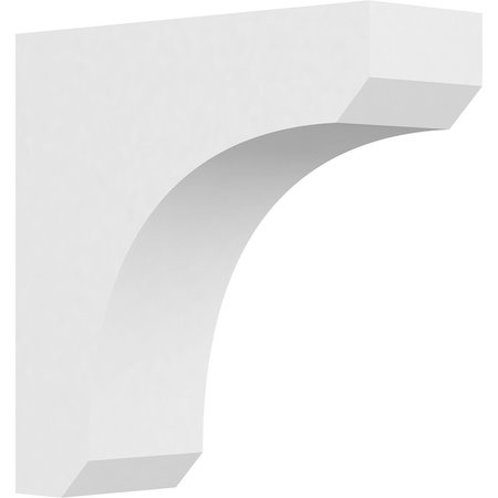EKENA MILLWORK Standard Legacy Architectural Grade PVC Corbel, 3"W x 10"D x 10"H CORP03X10X10LGY